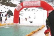 В Альпах будут прыгать через бассейн. // Travel.ru