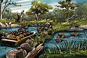 В парке представлены экосистемы десяти рек мира. // riversafari.com.sg
