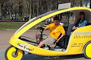 В Москве появятся велорикши-такси. // bg.ru
