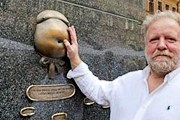 "Пузо удачи" находится в центре города. // obzor.lt