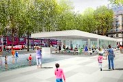 Обновленная площадь открылась для публики. // paris.fr