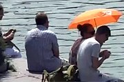 В Европу пришла жара. // ntv.ru
