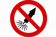 Ввоз любой пиротехники запрещен. // cordellpd.com