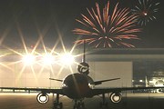 Тысячи пассажиров встретили Новый год в полете. // Airliners.net