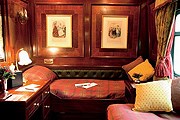 Купе в поезде The Royal Scotsman // luxuryscotland.co.uk