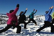 Туристы смогут позаниматься йогой в горнолыжном парке. // Yogachelan
