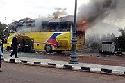 На границе Египта и Израиля взорван туристический автобус. // Reuters