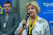 Василий Малинов и Ирина Тюрина на церемонии награждения
