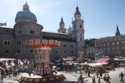 Для детей установят большую карусель. // salzburg.info
