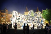 В самое темное время года Амстердам будет сиять разноцветными огнями. // amsterdamlightfestival.com