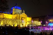 Парк работает до середины января. // adventzagreb.com