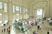 Проект обновленной Galleria delle carrozze // repubblica.it