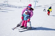 Лыжники приезжают семьями. // YanLev, Shutterstock.com