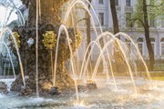 Летний сад славится фонтанами и скульптурами. // Luxerendering