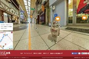 Виртуальная карта пригорода Хиросимы позволяет туристу почувствовать себя котом. // japantimes.co.jp