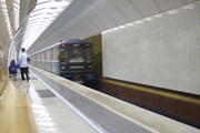 Поезд московского метро // Юрий Плохотниченко