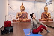 Комнаты для занятий йогой открыты круглосуточно. // frankfurt-airport.com