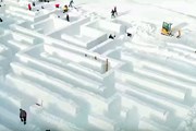 Строительство лабиринта в Закопане. // mentalfloss.com