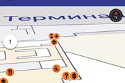 Фрагмент карты приложения Шереметьево // Юрий Плохотниченко