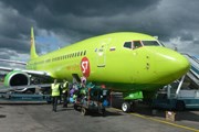 Самолет "Сибири" (S7 Airlines) // Юрий Плохотниченко