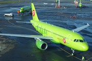 Самолет "Сибири" (S7 Airlines) // Юрий Плохотниченко