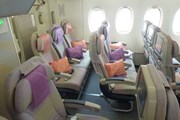 Салон самолета Emirates // Юрий Плохотниченко