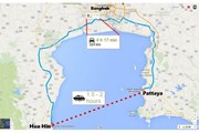 Туристы смогут преодолеть расстояние между курортами за два часа. // Bangkok Post