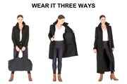 Пальто превращается в куртку+сумку. // kickstarter.com