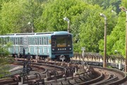 Поезд московского метро // Юрий Плохотниченко