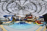 Пока открыта первая очередь аквапарка. // t-i.ru