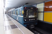 Поезд московского метро // Юрий Плохотниченко