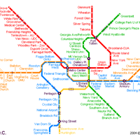 схема метро вашингтона.